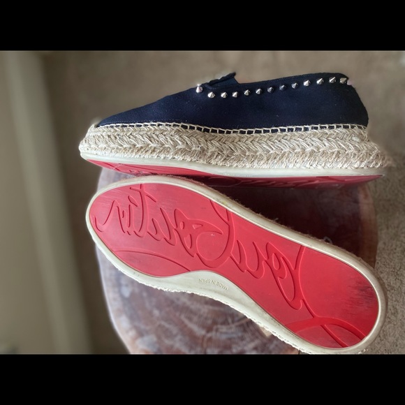 Louboutin Espaboat Espadrilles - Blue - Picture 10 of 10